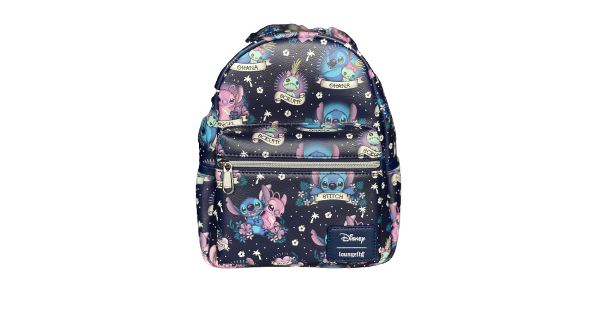 DISNEY LOUNGEFLY MINI SAC A DOS STITCH TATTOO - Loungefly - gunpla-shop